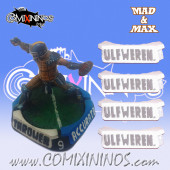Set of 4 Ulfwerner Positional Markers - Mad & Max