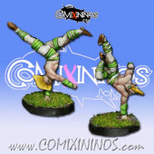 Wood Elves - Set of 2 Cabiri Wardancers - MK1881