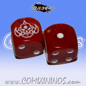 Set of 2d6 Evil Pact Dice - Willy