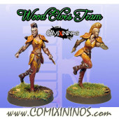 Wood Elves - Set of 2 Wardancers - Fanath Art