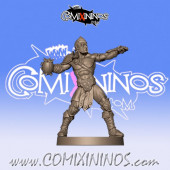 Wood Elves - Wood Elf Thrower nº 2 - Willy Miniatures