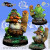Lizardmen / Frogmen - Coach for Lizard and Frog Teams - Meiko Miniatures