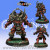Evil - Vorack Evil Warrior Star Player - Meiko Miniatures